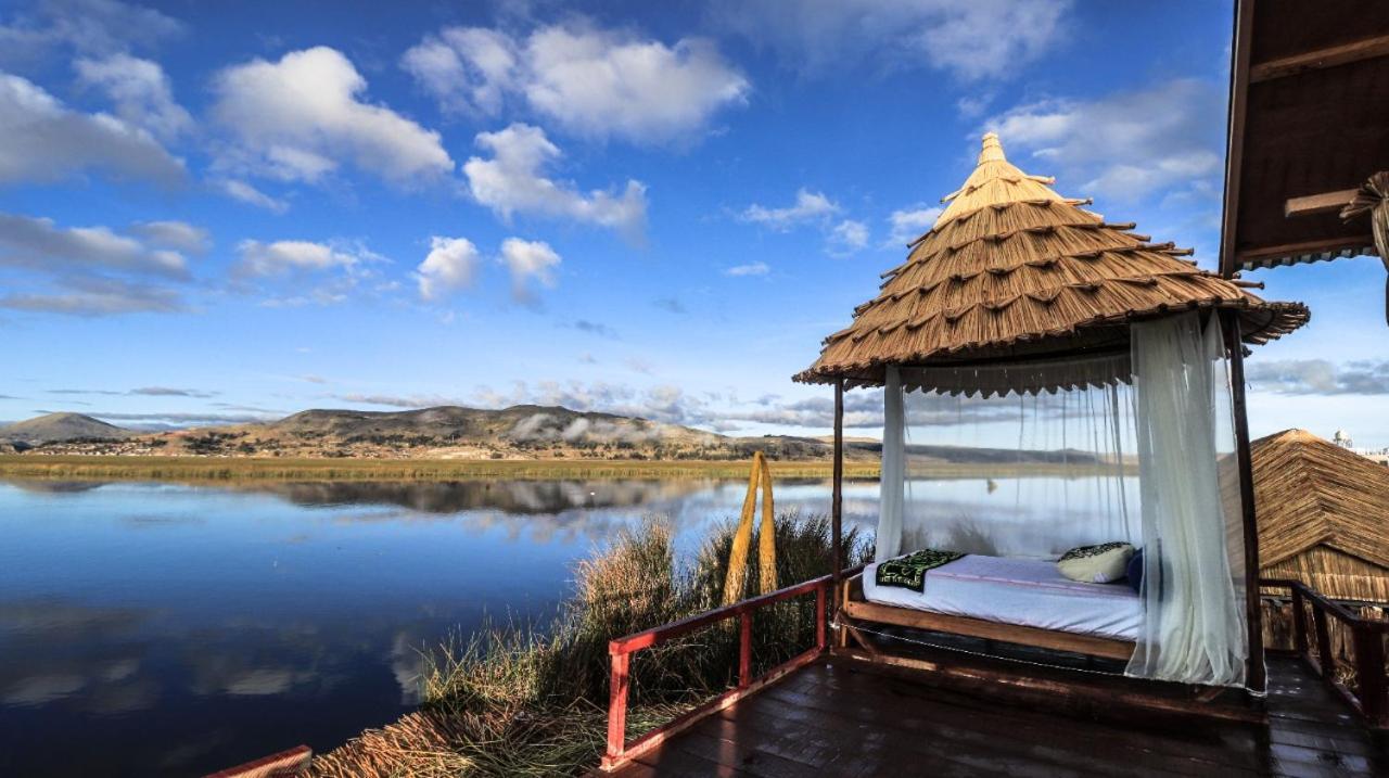 Titicaca Flamenco Lodge Puno Exteriör bild